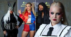 Gemma Collins becomes bedazzled bunny as N-Dubz make nod to Mortal Kombat at star-studded KISS Haunted House Party bash
