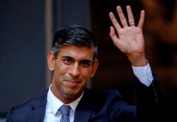 What time is Rishi Sunak’s first speech as prime minister today?