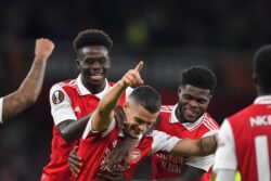 Xhaka fires Gunners into knockout stages of Europa League