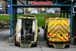 Patient ‘dies in ambulance outside hospital with no beds available’