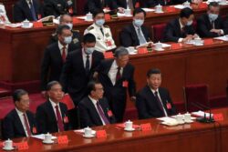 China’s ex-president dragged out of meeting in terrifying show of strength by Xi