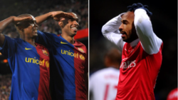 Samuel Eto’o aims dig at Thierry Henry and claims ex-Arsenal and Chelsea star was better