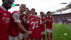 Arsenal team send message to Pablo Mari after Gabriel Martinelli goal vs Nottingham Forest