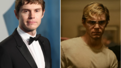 Evan Peters ‘stayed in character’ as Jeffrey Dahmer for months and wore killer’s real clothes in preparation for Netflix role