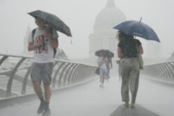 Southern England braces for flash flooding after thunderstorm warning