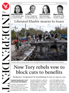 The Independent – Now Tory rebels vow to block cuts to benefits