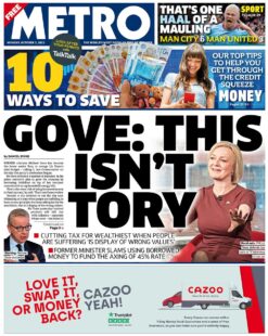 Metro – Gove: This isn’t Tory 