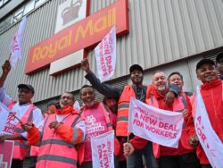 Royal Mail workers begin first of 19 strikes in dispute over pay