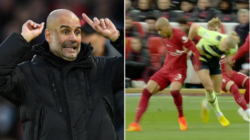 Manchester City boss Pep Guardiola says Liverpool fans threw coins at him and slams VAR intervention