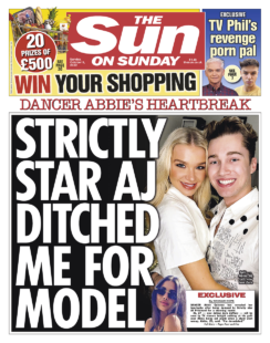 Sun on Sunday – Strictly star AJ ditched me for model