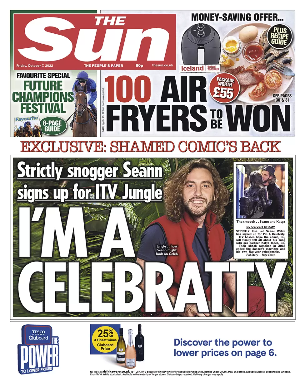 Strictly Seann signs up for I’m A Celebrity