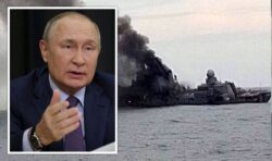 Putin’s Black Sea ‘embarrassment’ by Ukraine behind Russia’s bogus bid to blame UK