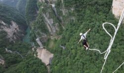 Bungee jump horror as woman fell 150ft to her death after ‘mishearing instructor’