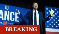 Republican JD Vance secures victory in Ohio Senate race in ‘big blow for Democrats’