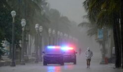 Hurricane makes landfall in US: Residents evacuate as fears surge of buildings collapsing