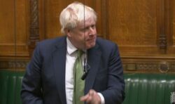 Boris Johnson makes first major intervention in Commons as he takes dig at Sadiq Khan