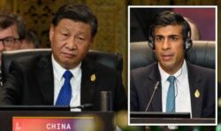 Rishi Sunak blasts China as ‘biggest threat’ as he refuses to rule out Taiwan support