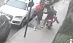 Shocking footage shows robbers drag schoolgirl, 12, down street to steal ,800 necklace