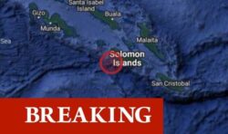 Solomon Islands Earthquake: Tsunami warning issued following 7.3 magnitude tremor