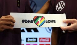 Germany’s football association to take legal action against OneLove armband ban