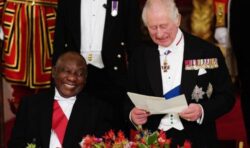 King Charles praises ‘rather wonderful’ South African chess set gifted by Nelson Mandela