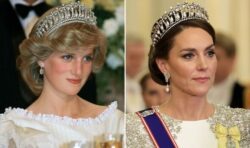 Kate’s touching tribute to late mother-in-law Diana as royal stuns at state banquet