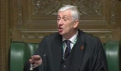 Lindsay Hoyle slams Sunak as he orders ‘when I stand, you sit down’