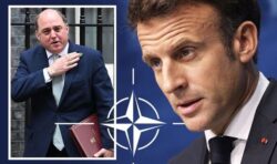 Fury as ‘anglophobic’ Macron seeks to veto Ben Wallace for major NATO role