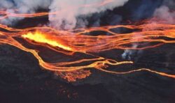 Locals evacuate as island on red alert after world’s largest volcano erupts