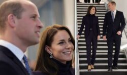 Kate and William receive ‘warm welcome’ as they arrive in Boston