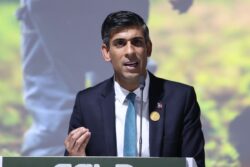 Rishi Sunak news – live: PM hints he will protect ‘triple lock’ on pensions