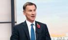 Jeremy Hunt: everyone will be paying more tax after autumn statement