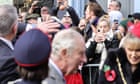 Man detained after appearing to throw eggs at King Charles and Camilla