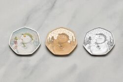 The Snowman And The Snowdog collectable 50p launched by Royal Mint