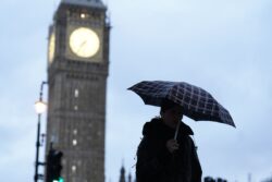 Rain and strong winds could cause transport delays, Met Office warns