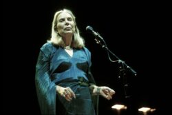 Joni Mitchell reveals live album hopes after return to stage following brain aneurysm