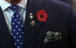 What side should you wear a poppy on?