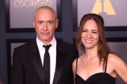 Robert Downey Jr gives us all whiplash sporting new bald look after allowing his kids to shave hair