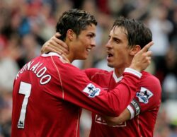 ‘He’s not my friend’ – Cristiano Ronaldo explains why he blanked Manchester United legend Gary Neville