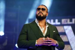 Ex-WWE star Andrade El Idolo shares hospital selfie after surgery for torn pectoral