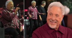 Sir Tom Jones, 82, promises he’ll be ‘back soon’ after second hip replacement surgery: ‘Papa has two now’