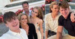 Gabby Logan reveals she was worried her son would die young after brother’s death aged 15: ‘I had fear I was going to repeat history’