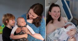 Mum who lost four babies in four years shares joy at welcoming a healthy tot