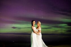 Magical ‘once in a lifetime’ Northern Lights wedding photo taken in North Yorkshire