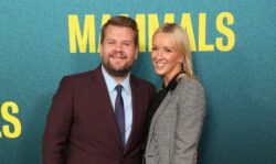 James Corden all smiles with wife Julia at Mammals premiere after spate of controversies