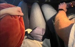 Woman says plane passenger ‘encroached on her space’ by ‘manspreading’ on flight