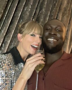 Stormzy misses flight and looks worse for wear after thrill of nabbing Taylor Swift selfie at MTV EMAs