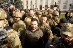 Zelensky claims Russia committed more than 400 war crimes in Kherson