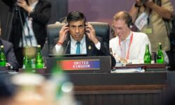 Rishi Sunak confronts Sergey Lavrov with G20 warning as Russia denies its weapons hit Polish village