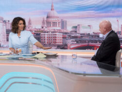 As Mick Lynch announces Christmas train strikes, Susanna Reid asks: ‘How are you NOT the Grinch?’